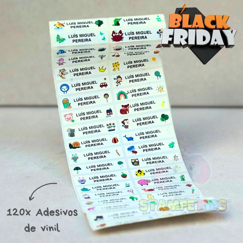 120 Adesivos laváveis