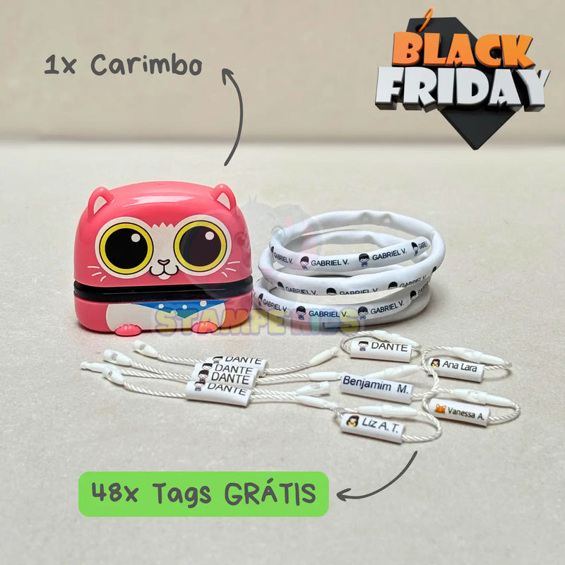 Combo Escolinha + Brinde (Grátis 48 Tags de borracha)