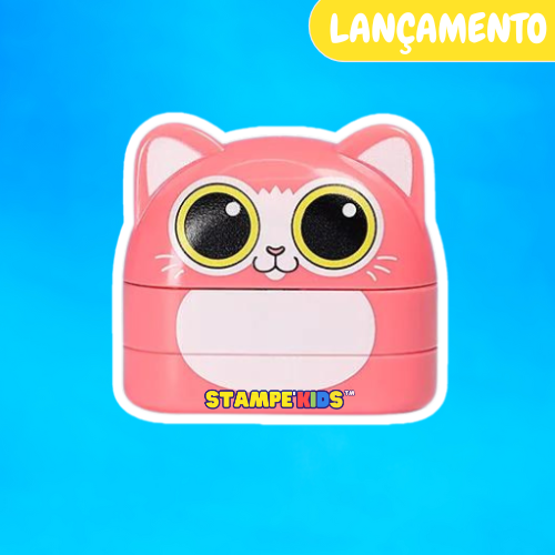 Combo Carimbo 2 em 1 + Adesivos + Tags + 3 Brindes