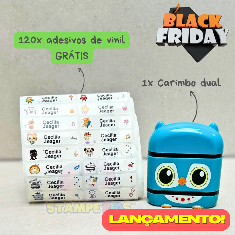 Combo Dual Escolinha + Brindes (+ 120 adesivos + Quadro de rotina + Ebook de atividades)