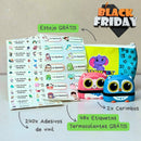 Combo Colégio Duplo + Brinde  (Grátis estojo + 40 etiquetas termocolantes + Quadro de rotina + Ebook de atividades)