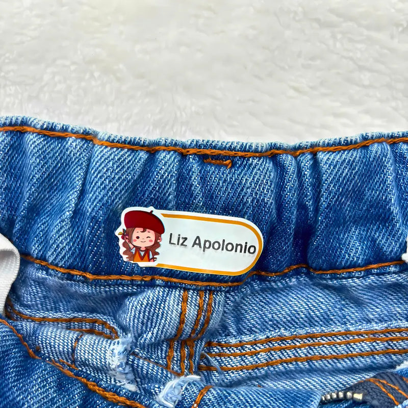 40 Etiquetas termocolantes para roupas