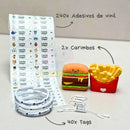 Combo Colégio Duplo - Brindes (Quadro do incentivo e E-book de atividades)