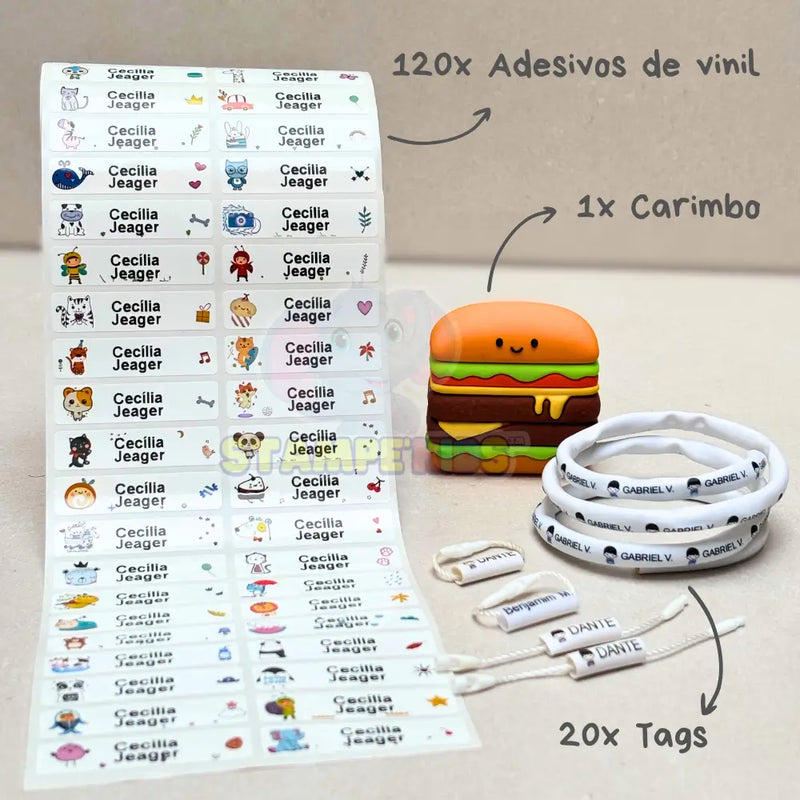 Combo Colégio + Brindes (Quadro do incentivo e E-book de atividades)