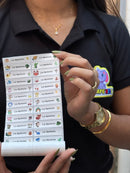 Combo Colégio Duplo + Brinde  (Grátis estojo + 40 etiquetas termocolantes + Quadro de rotina + Ebook de atividades)