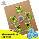 Alimentando os Sapinhos - PDF para imprimir